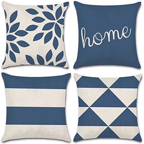 JOJUSIS Farmhouse Outdoor Throw Pillow Covers Decorative Waterproof Pillowcases 18 x 18 Inch Set of 2 Home & Love JOJUSIS Farmhouse Outdoor Throw Pillow Covers Decorative Waterproof Pillowcases 18 x 18 Inch Set of 2 Home & Love